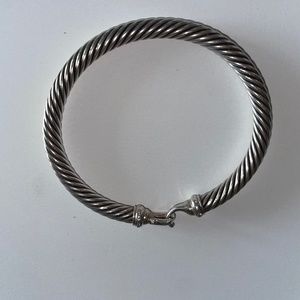 Buckle Bracelet with Pavé Diamonds